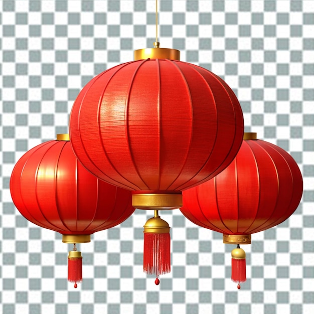 PSD set of different chinese lanterns