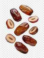 PSD a set of different kinds of nuts