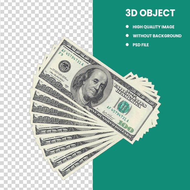 PSD set of dollars