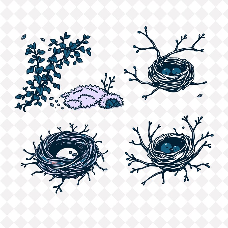 PSD a set of drawings of bacteria and the brain