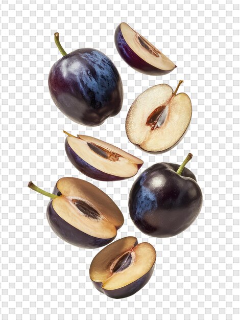 A set of figs with the word fruit on them