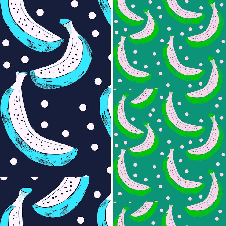 PSD a set of fish and fish in blue and green