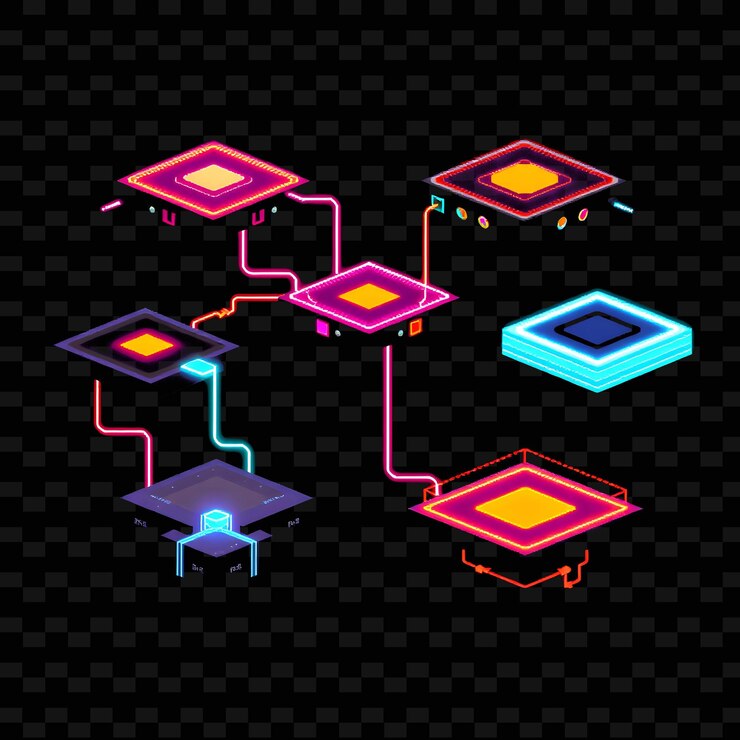 PSD set hovering platforms with energy conduits platforms float effortlessl png house element designsy