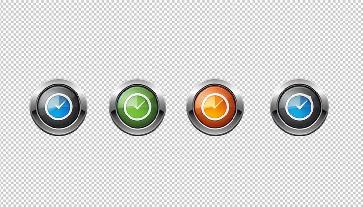 PSD set of icons update refresh reload png