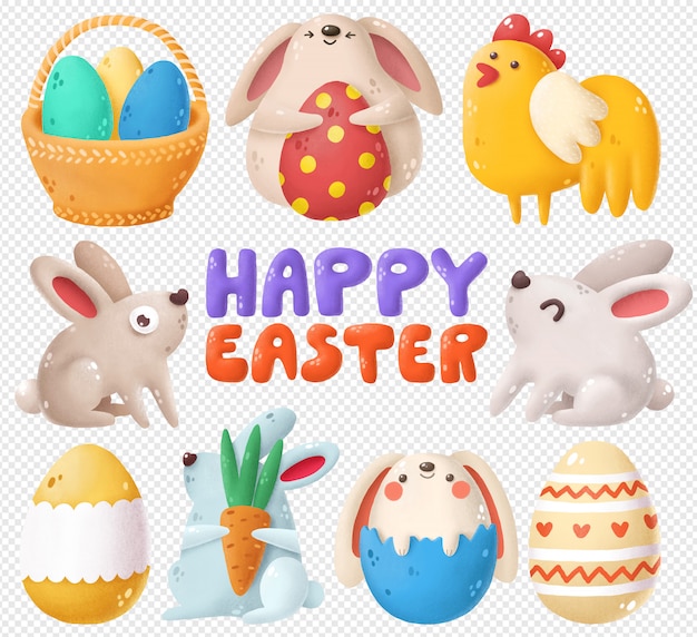 Set van Pasen clipart