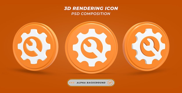 Setting Icon in 3D Rendering