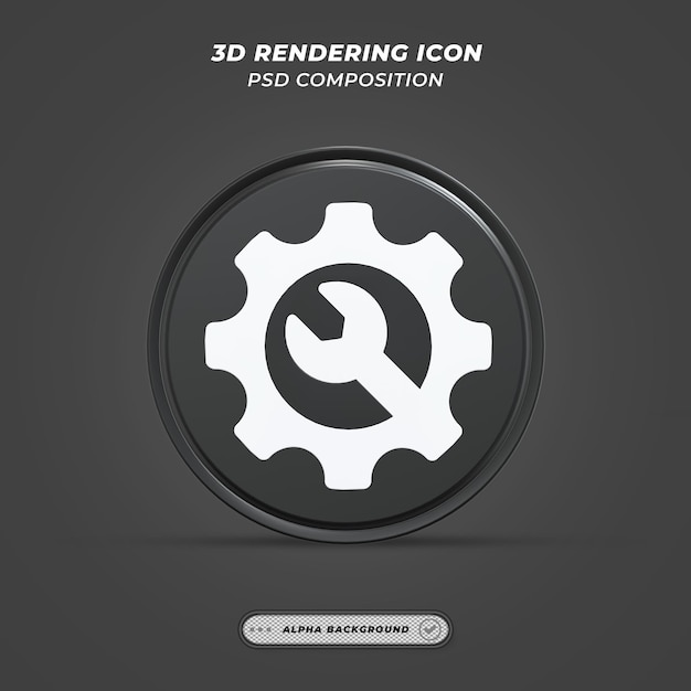 Setting icon in 3d rendering