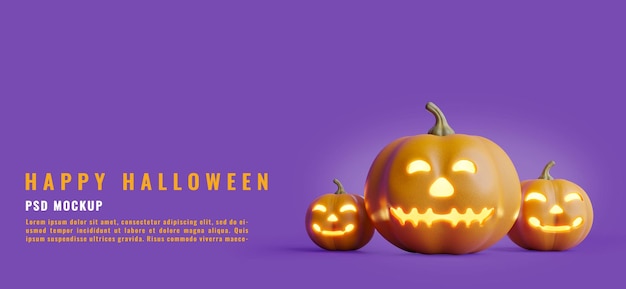 Sezon Halloween z renderowaniem dyni3d