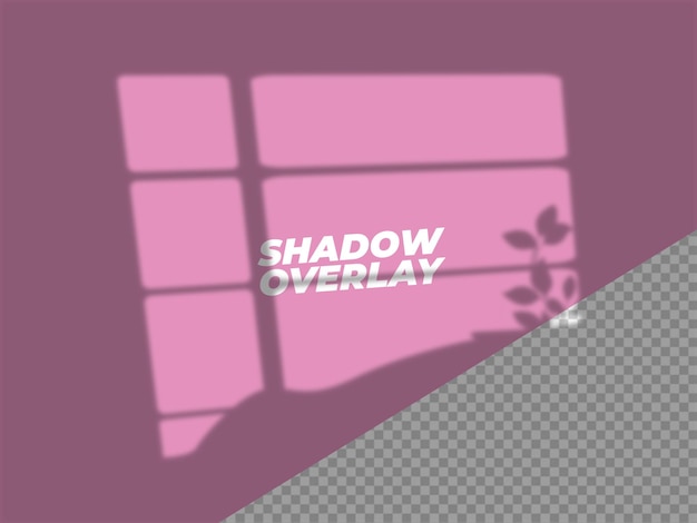 Shadow overlay effect design