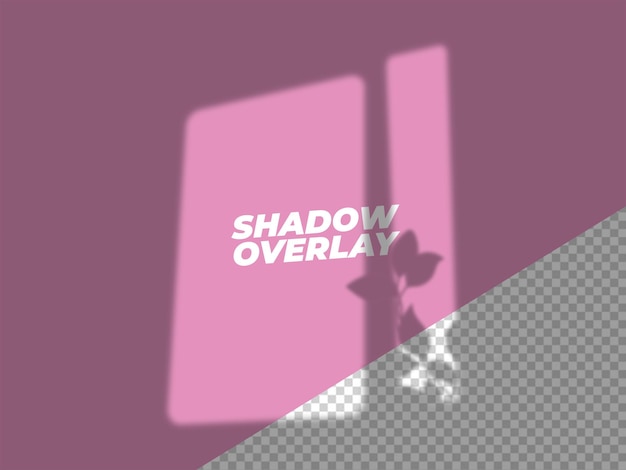 PSD shadow overlay effect design