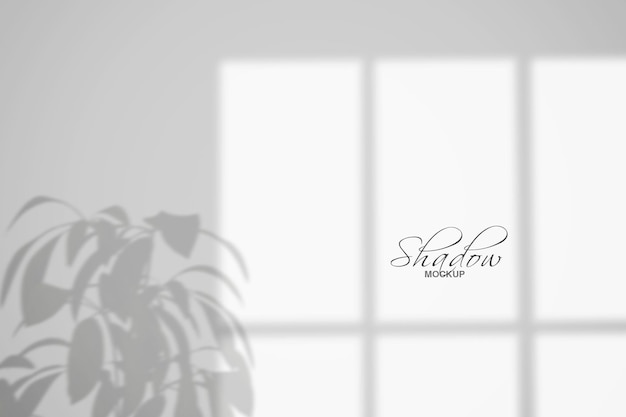 PSD shadow overlay effects with tropical leaves background