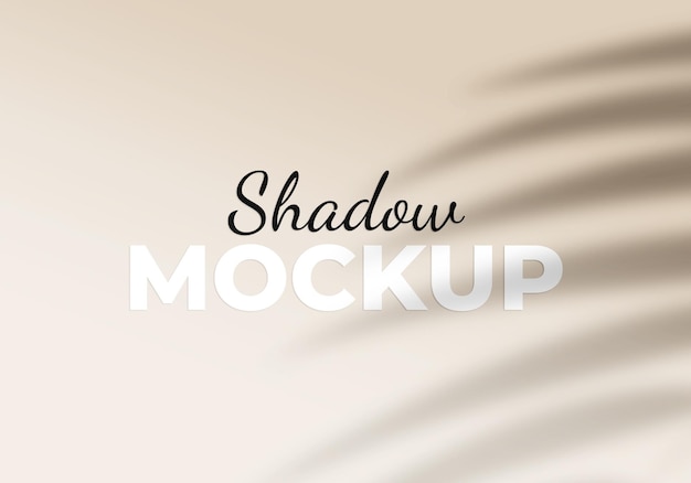 PSD shadow overlay mockup