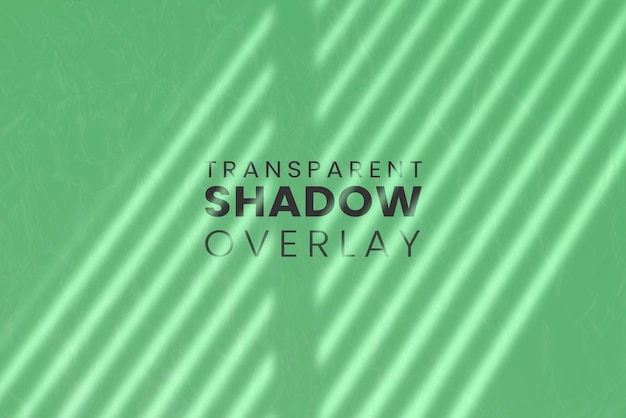 PSD shadow overlay template for windows with transparency