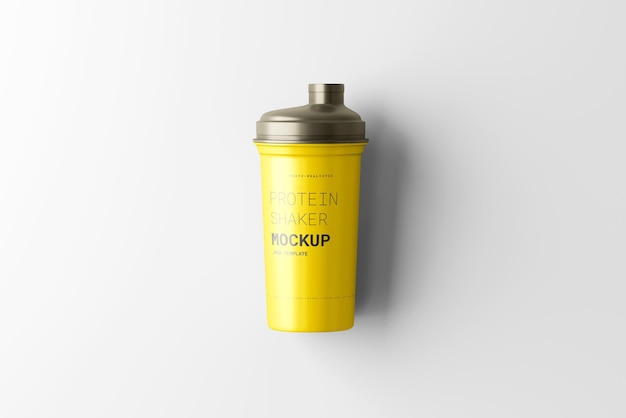 Shaker bottle mockup