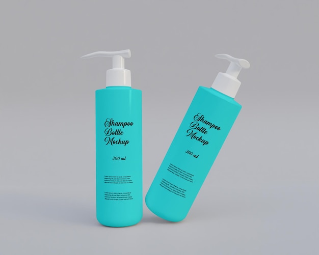 PSD shampoo flesmodel