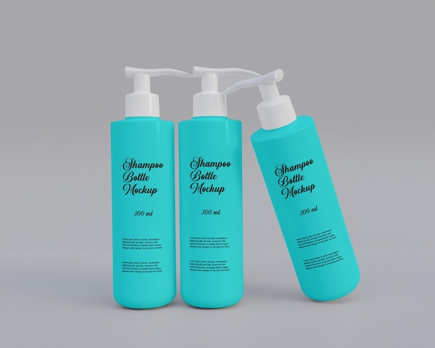 PSD shampoo flesmodel