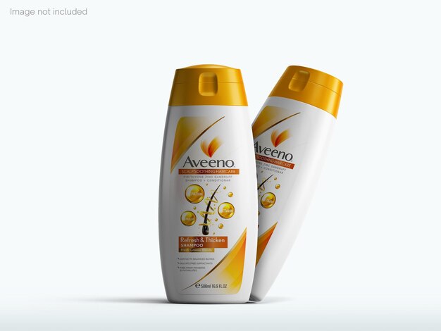 PSD shampoo flesmodel