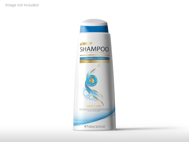 PSD shampoo flesmodel