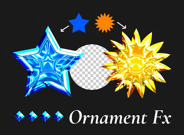 shape ornament effect