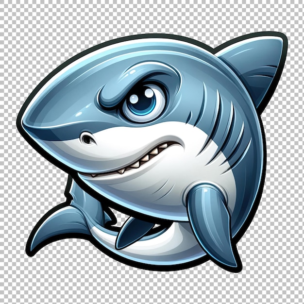 Shark cartoon clipart