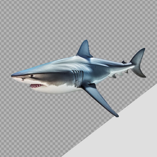 Shark isolated on transparent background png