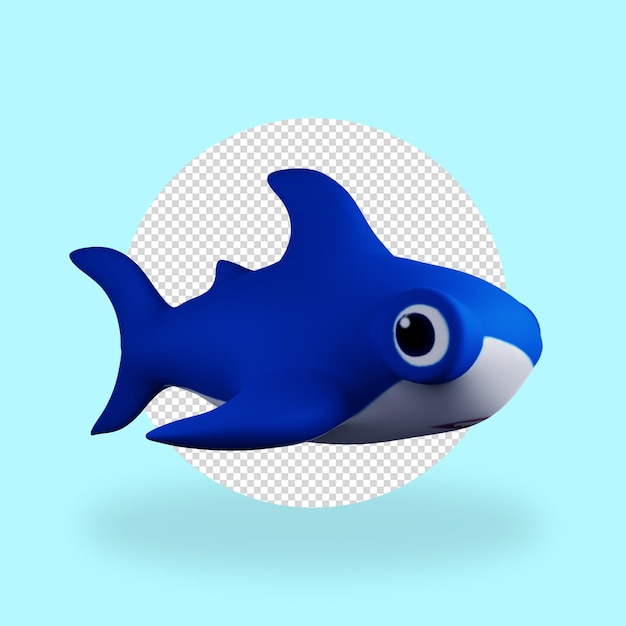 Shark toy Illustration