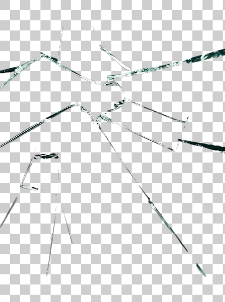PSD shattered glass texture