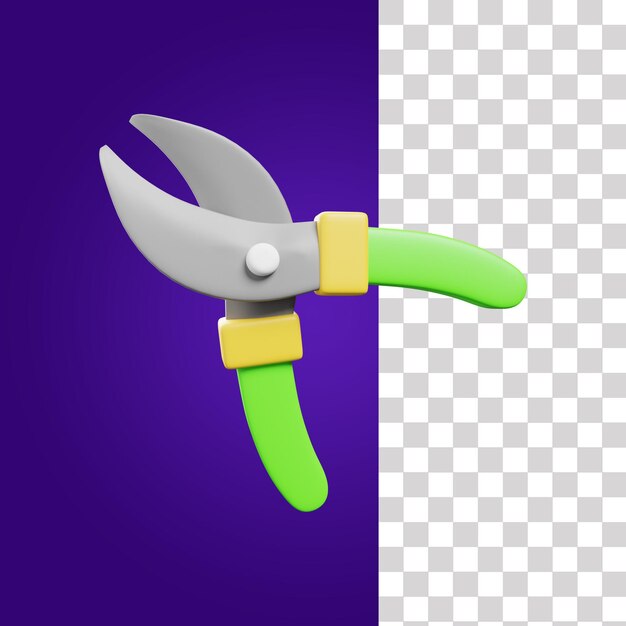 PSD shear 3d icon