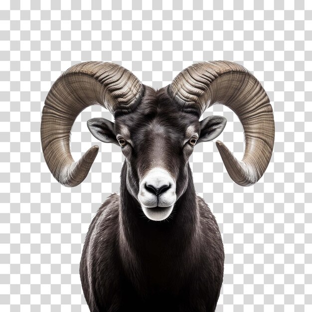 Sheep illustration on transparent background vector illustration