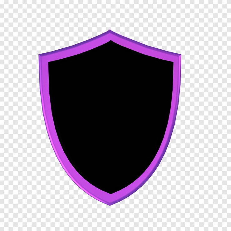 PSD щит лилы 3d