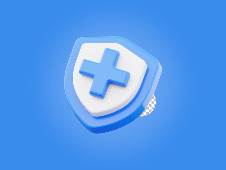 PSD 드 플러스 크로스 사인 아이콘 (health care first aid symbol) 3d 렌더링 일러스트레이션