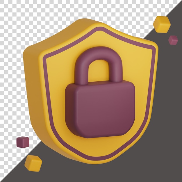 Shields and Keys to Protect Your Crypto 3D rendering