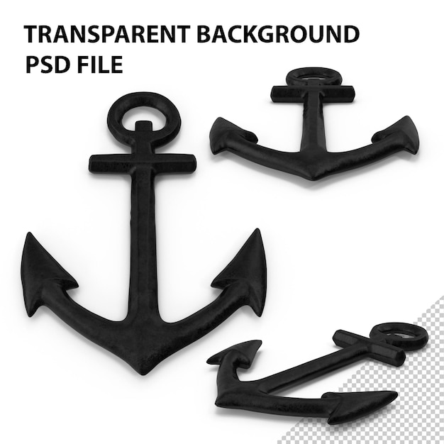 PSD ship anchor png