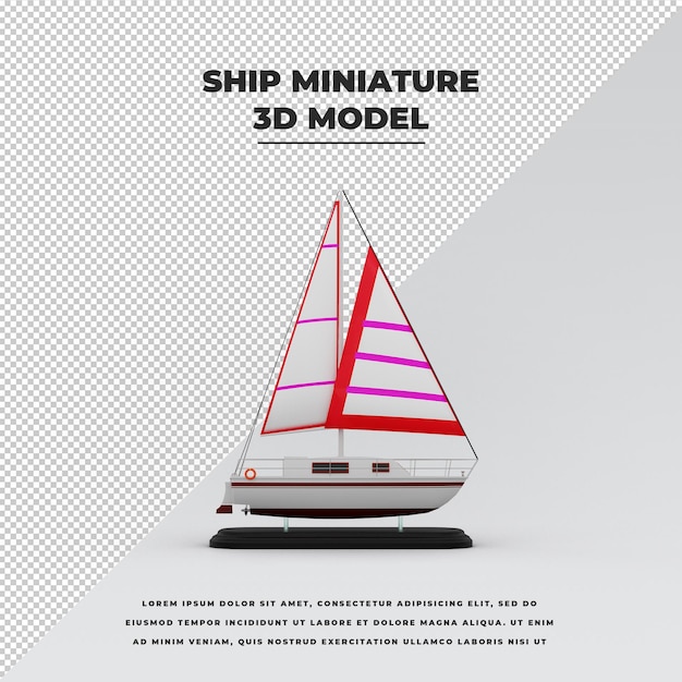 Ship miniature