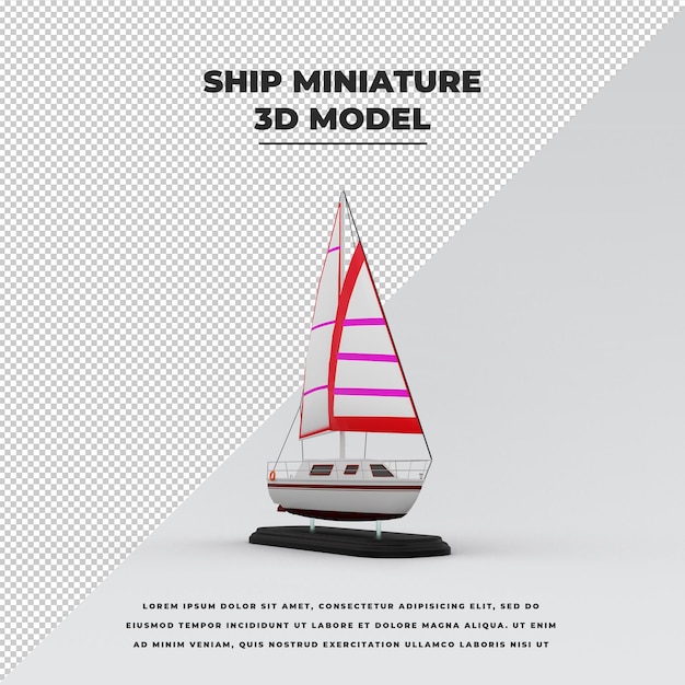 Ship miniature