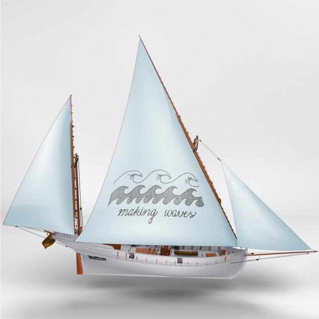 Ship mock up design