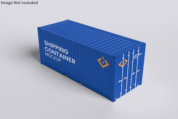 Shipping Container Mockup