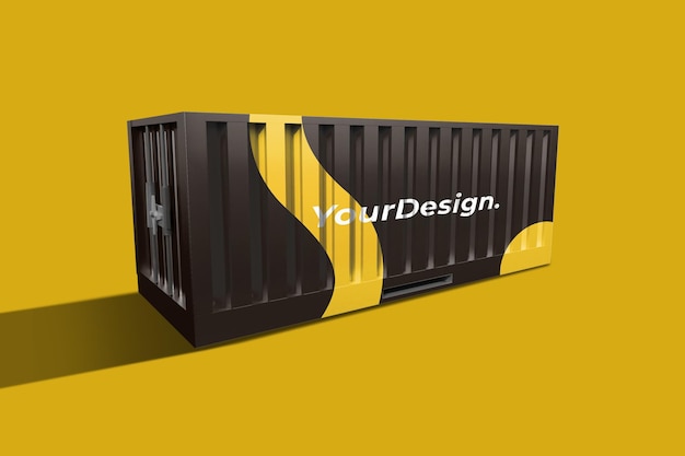 Shipping container mockups