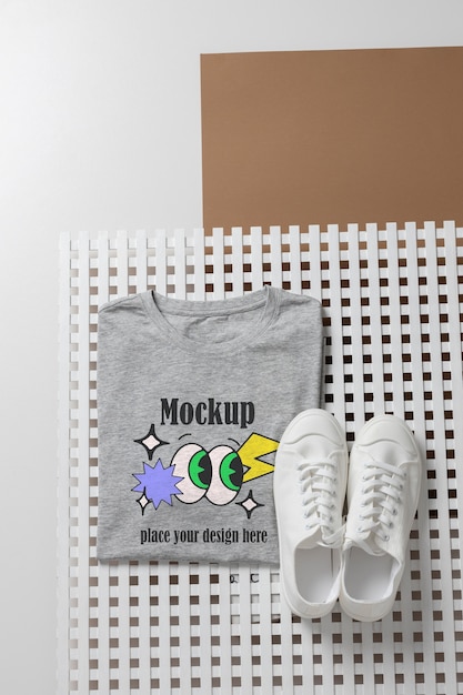 PSD shirt mockup design