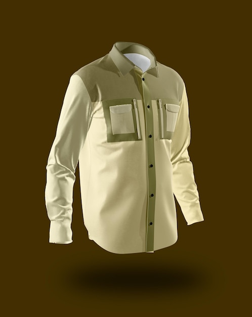a shirt that has a label on it