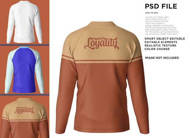 PSD a shirt that says loyalty on it