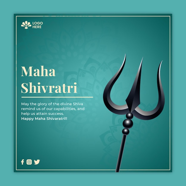 PSD shivratri social media post 04