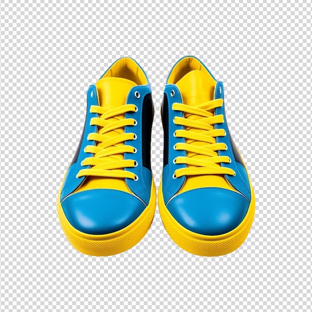 PSD shoe mockup isolated on white background