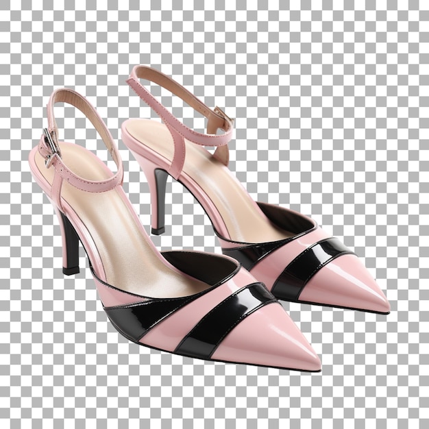 Shoes on transparent background