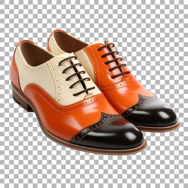 PSD shoes on transparent background