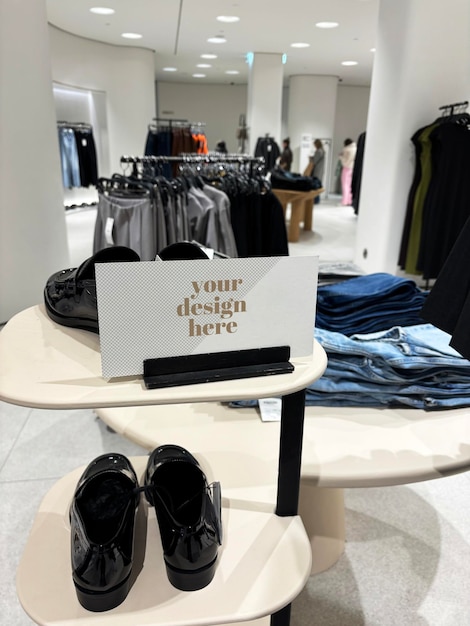shop advertising mockup shop signage billboard showcase template visual identity