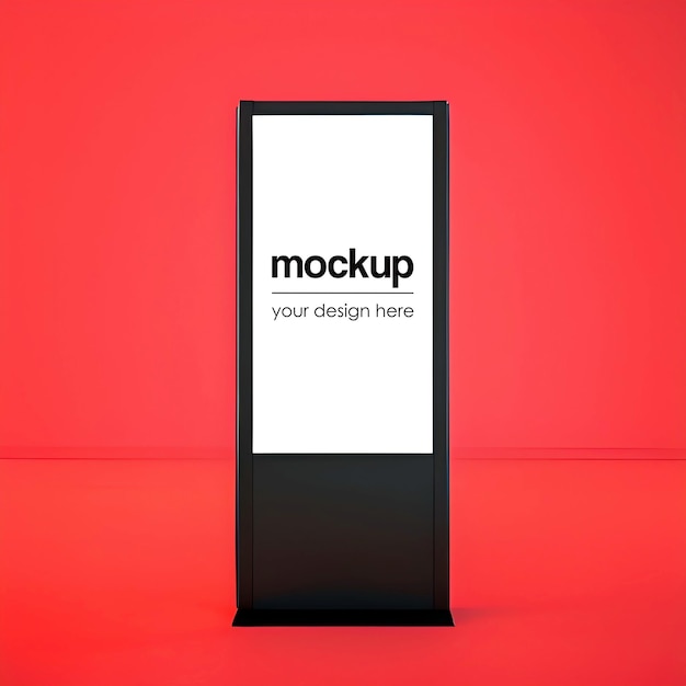 Shop Sign Mockup Template Street Signage Advertisement Showcase