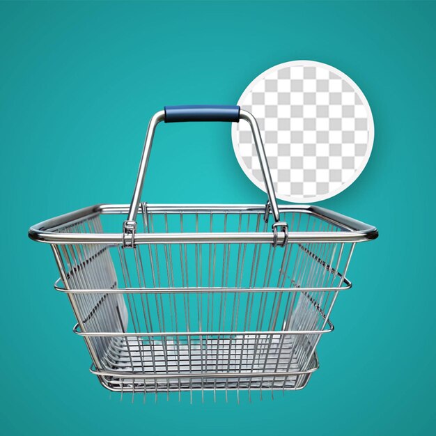 PSD shoping cart isolated