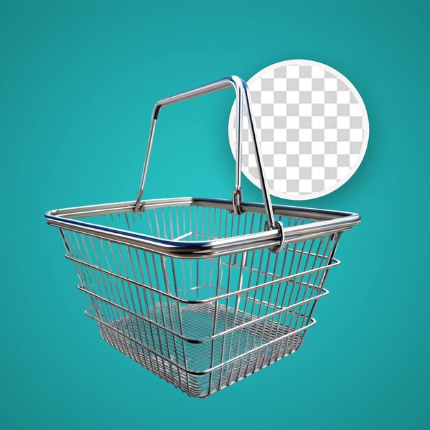 PSD shoping cart isolated