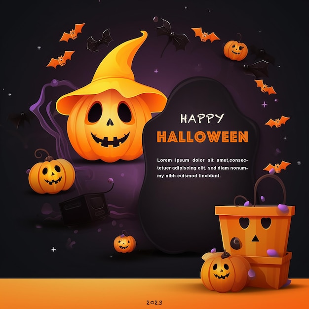 PSD a shopping background image to celebrate halloween